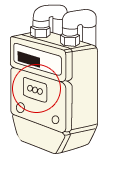 ガスメーター（マイコンメーター）